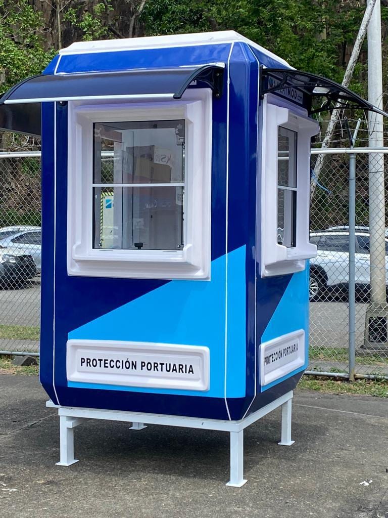 Cabinas de seguridad rotuladas