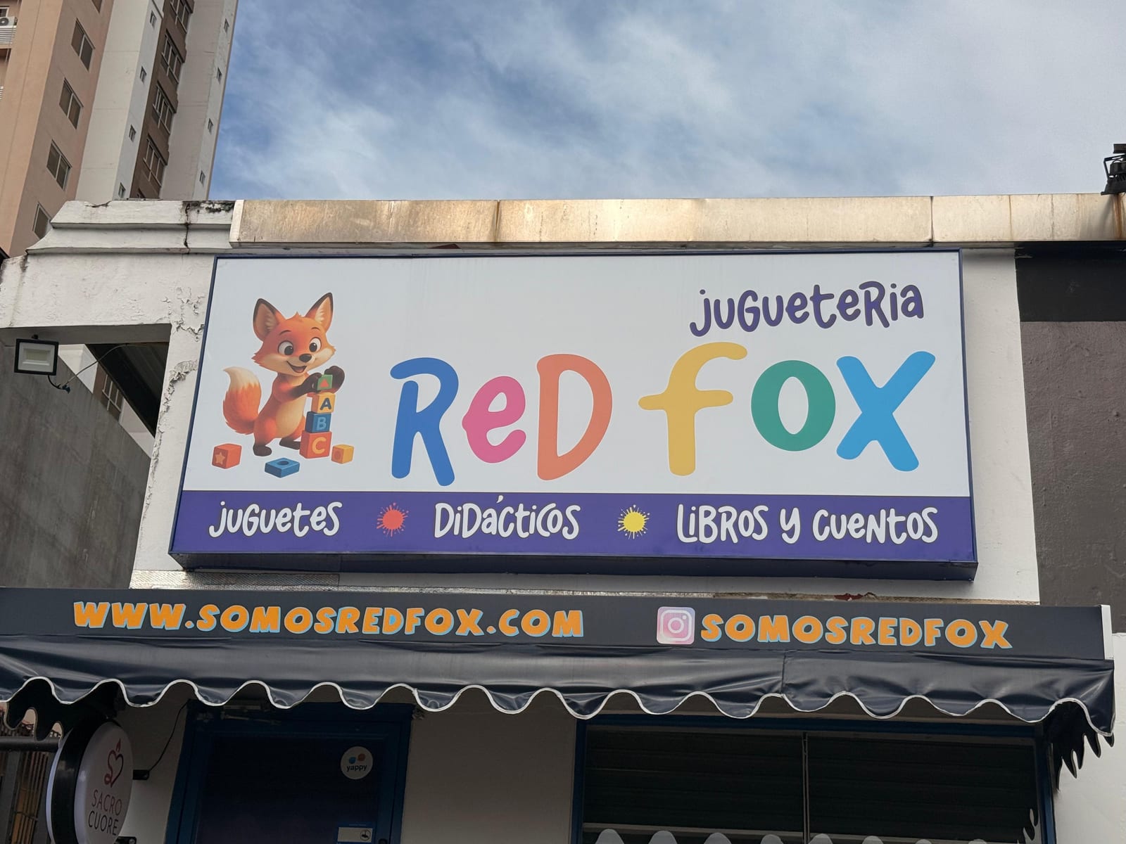 Letrero para Red Fox